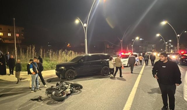 Arnavutköy'de 2 motosiklet çarpıştı: 1ölü, 2 yaralı