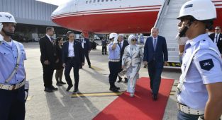 Cumhurbaşkanı Erdoğan G20 Liderler Zirvesi'ne katılmak için Brezilya'ya gitti