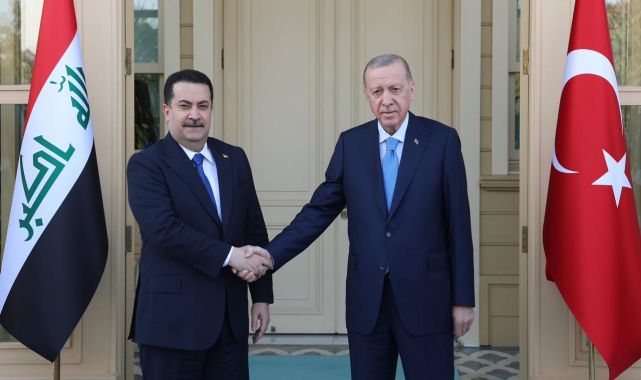 Cumhurbaşkanı Erdoğan Irak Başbakanı Sudani'yi kabul etti