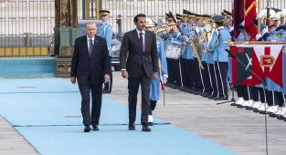 Cumhurbaşkanı Erdoğan, Katar Emiri Al Sani'yi resmi törenle karşıladı