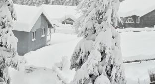 Düzce'nin yaylalarında kar 1 metreyi geçti