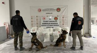 Gürbulak Sınır Kapısı'nda 4,5 tonu aşkın uyuşturucu ele geçirildi