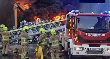 İspanya'da yaşlı bakım evinde çıkan yangında 10 kişi öldü