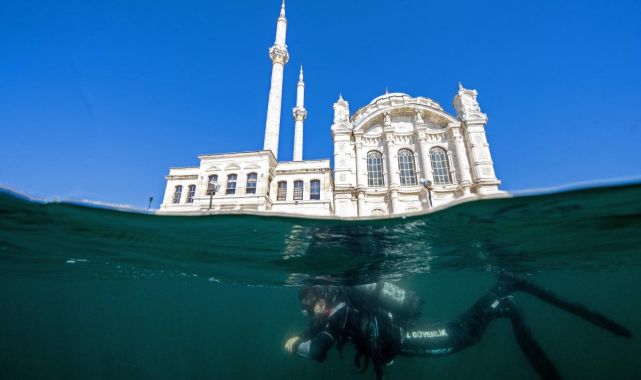 İstanbul Boğazı su altı kamerasıyla görüntülendi