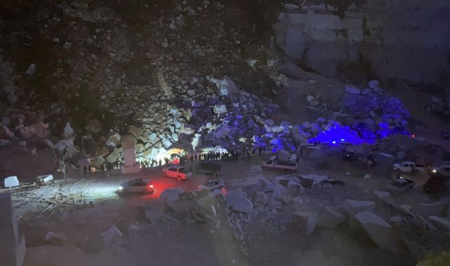 Marmara Adası'nda mermer ocağında toprak kayması: 2 işçi yaşamını yitirdi