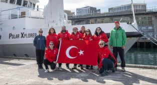 Türk bilim insanlarının kutup bölgesindeki araştırmaları sürüyor
