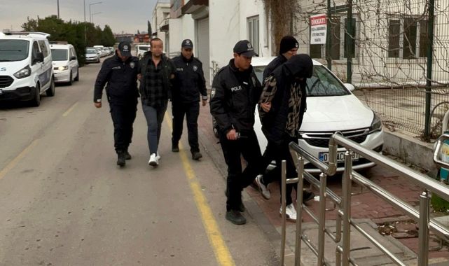 36 aracın lastiklerini kesen 2 zanlı tutuklandı