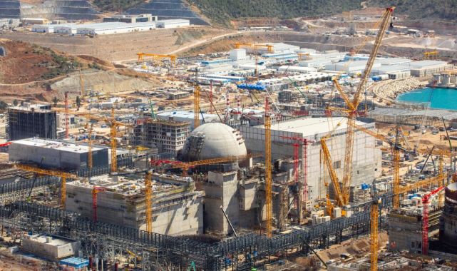 Akkuyu'da 2 ve 3'üncü güç ünitelerinde iki önemli aşama tamamlandı