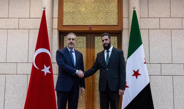 Bakan Fidan, Suriye Lideri Ahmed eş-Şara ile Görüştü