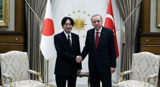Erdoğan, Japonya Veliaht Prensiyle Görüştü