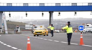 İstanbul'da ticari araçlarda kış lastiği denetimi