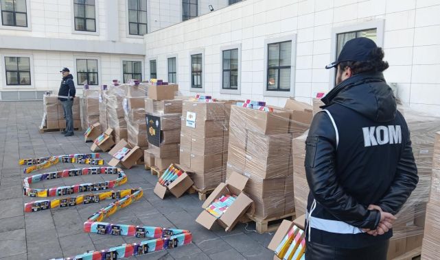 Ankara'da 3,5 tondan fazla kaçak nargile tütünü ele geçirildi