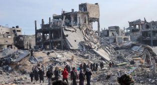 İşgalci İsrail'in yerinden ettiği 500 binden fazla Filistinli son 3 günde Gazze'nin kuzeyine döndü