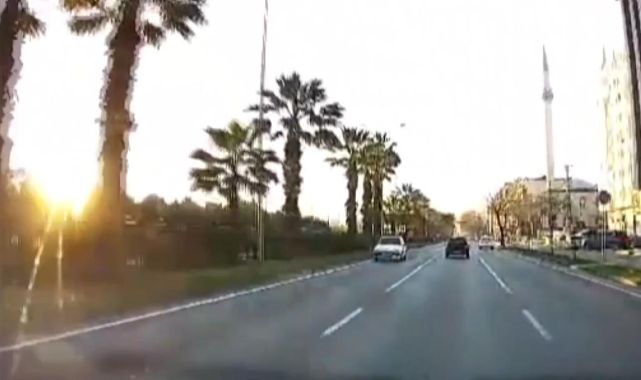 Samsun'da ters yönden giden otomobile 9 bin 267 lira ceza