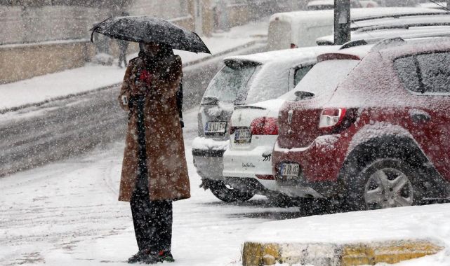 14 il için kuvvetli kar yağışı uyarısı