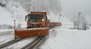 Batı Karadeniz'in iç kesimleri için kuvvetli kar yağışı uyarısı