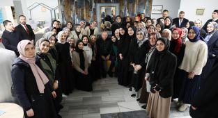 Cumhurbaşkanı Erdoğan, Diyanet Gençlik Merkezi'ni ziyaret etti