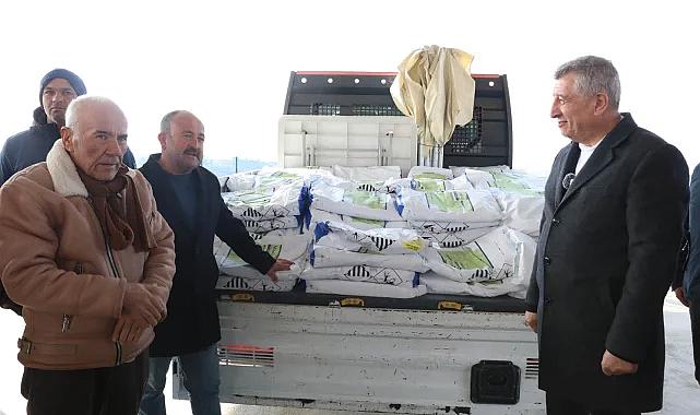 Güzelbahçe'den çiftçilere can suyu