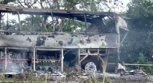 Meksika'daki feci kazada 41 kişi öldü