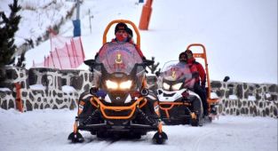 Palandöken'de çığ bölgesinde kayan snowboardcuya ceza