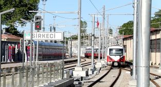 Sirkeci Kazlıçeşme Raylı Sistem Hattı 3,7 milyon yolcuya hizmet verdi
