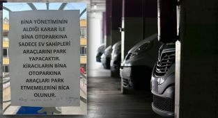 Site yönetimi kiracının otopark hakkına 'karışamaz'