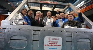 Türkiye'nin ilk elektrikli tren seti üretimde