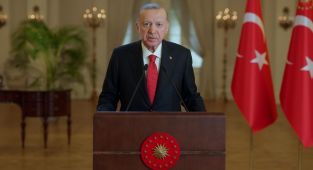 Cumhurbaşkanı Erdoğan bahriyelilerle bayramlaştı