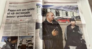 İsveç'te komşularını yangından kurtaran Türk baba oğul kahraman ilan edildi