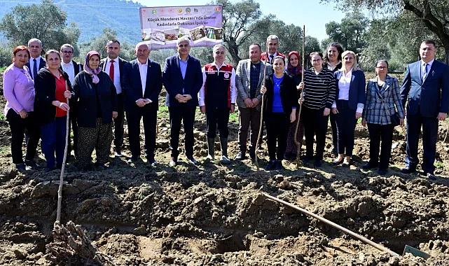 İzmir'de kadın çiftçilere destek