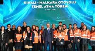 Kınalı Malkara Otoyolu'nun temeli atıldı