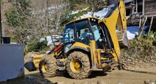 Rize'de heyelan nedeniyle 4 ev boşaltıldı