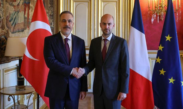 Bakan Fidan, Fransız mevkidaşı Barrot ile bir araya geldi