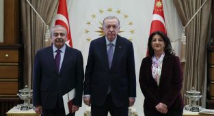 Cumhurbaşkanı Erdoğan, DEM Parti heyetini kabul etti