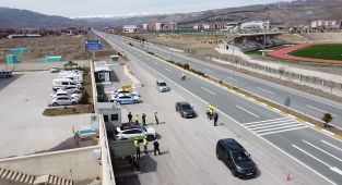 Hız denetimleri bayram tatilinde de 7/24 sürdürüldü