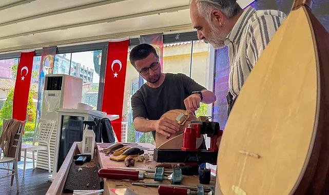 Bornova'da Çalgı Yapım Çalıştayı büyük ilgi gördü