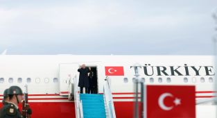 Cumhurbaşkanı Erdoğan, Arnavutluk'a gitti