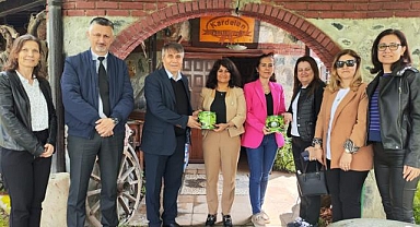 Görükle MTAL Öğrencileri Kardelen Kestane Şekeri Üretimini Yerinde Gözlemledi