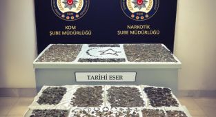 Kapıkule'de tırda 12 bin 770 tarihi eser ele geçirildi