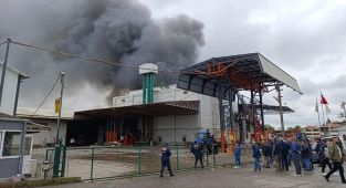 Sakarya'da fabrika yangını