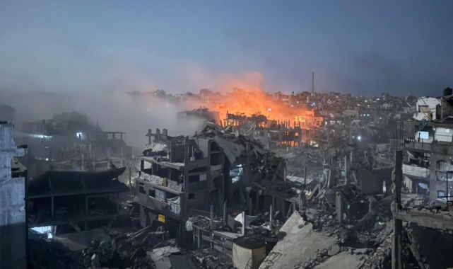 Soykırımcı İsrail'in saldırıları sonucu 47 Filistinli daha hayatını kaybetti