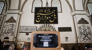 Ulu Cami'deki hat eserleri dijital ortama aktarıldı