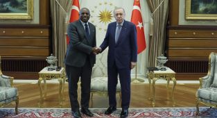 Cumhurbaşkanı Erdoğan, İngiltere Dışişleri Bakanını kabul etti