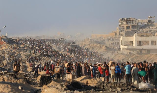 Hamas: Siyonist-Amerikan yardım mekanizması nedeniyle Gazze'de son bir ayda 454 kişi öldü