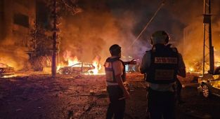 İsrail İran çatışmasında üçüncü gece: İsrail sokakları yanıyor