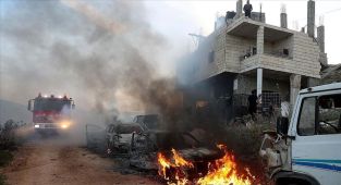 Katil İsrail'in Gazze'ye saldırılarında 42 Filistinli hayatını kaybetti