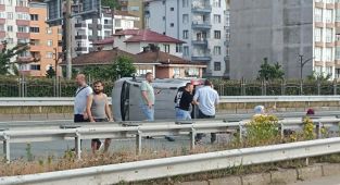 Rize'de refüje çıkan araçtaki 2 kişi öldü