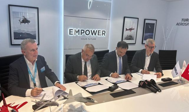 TUSAŞ, sivil havacılıkta en çok kullanılan Airbus uçağı için parça üretecek