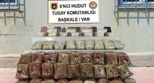 Van hudut hattında 87 kilogram uyuşturucu ele geçirildi