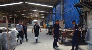 Aksaray'da fabrikada patlama meydana geldi: 1 ölü, 3 yaralı